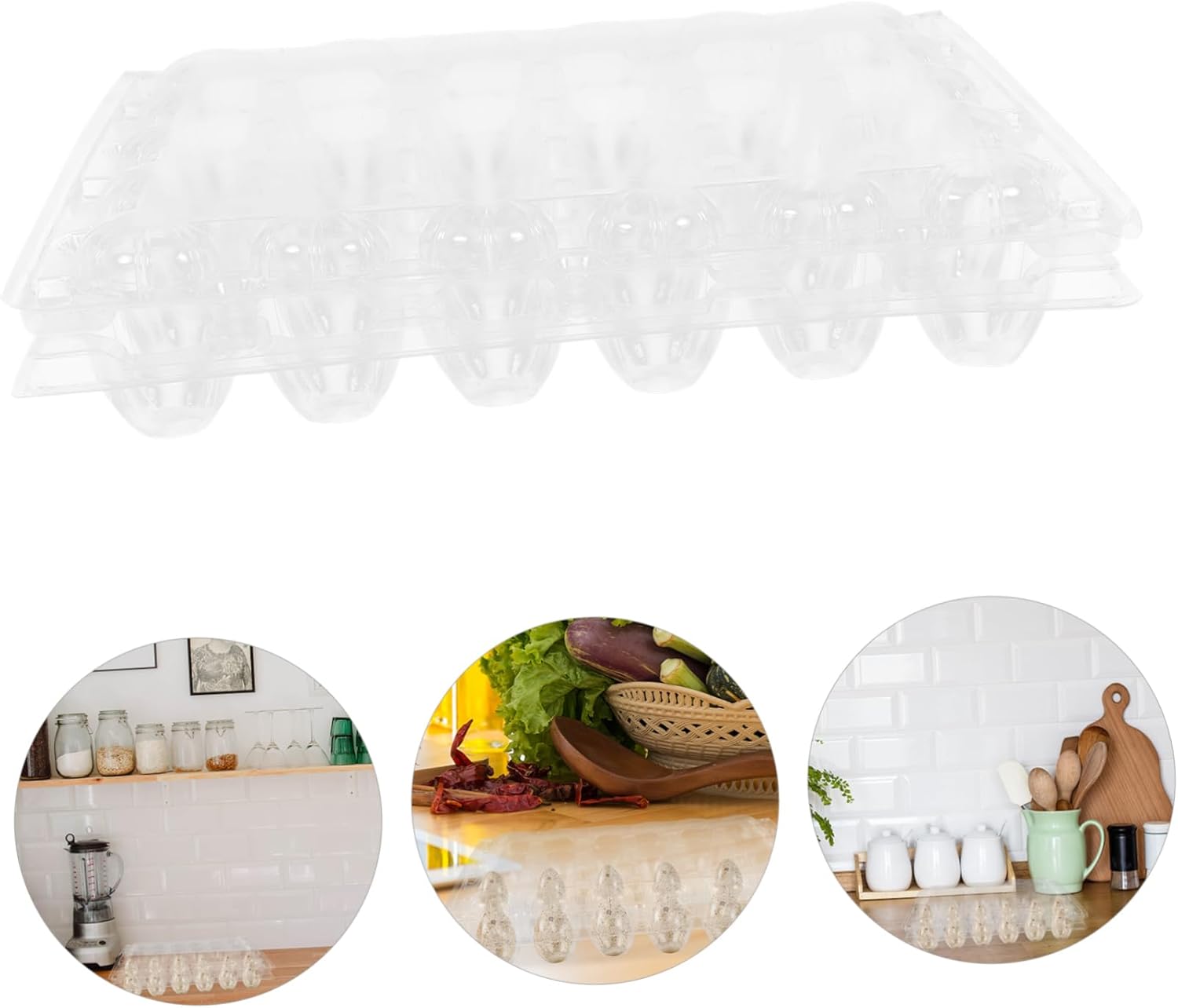 25pcs Reusable Quail Trays Compact Plastic Holders for Safe Storage Transport for Supermarket Use Prevents Breakage