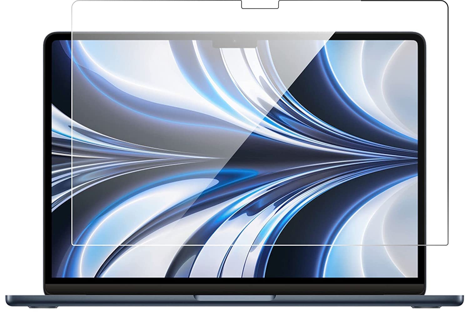 CASOSHIELD 2 Pack Crystal Clear Screen Protector for MacBook Air 13.6 inch M2 Chip 2022 (Model: A2681), Screen Protector Film Accessories for 2022 MacBook Air M2 13.6 (Clear) (B0BDWLYKV8) Amazon Price History, Amazon Price Tracker