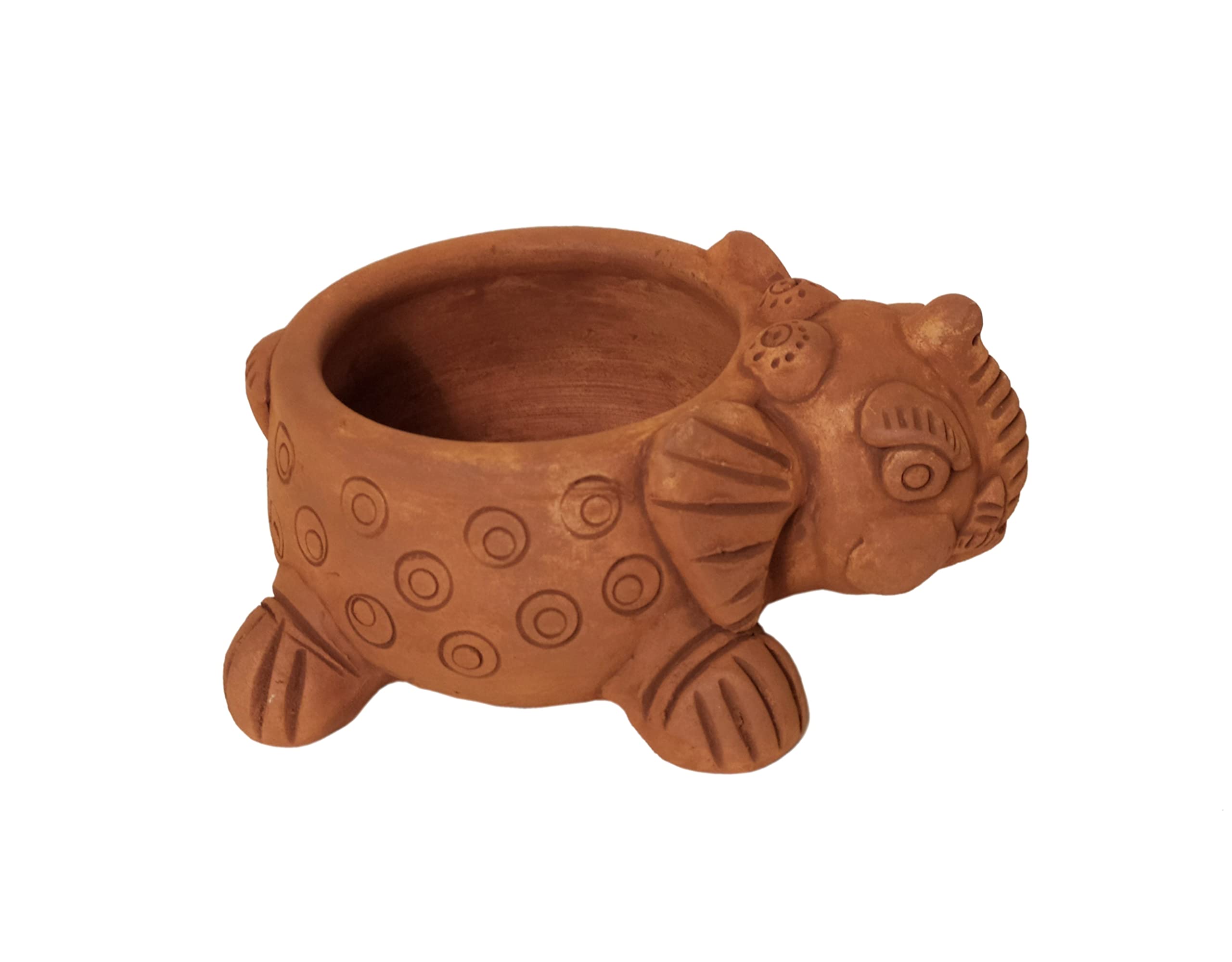 NAVIRA HANDICRAFT Earthen Elephant Shaped Planter Pot – Small Clay Home & Office Table Décor Succulent Planter Pot – Handmade Terracotta Flower Pot – Animal Figure Planter Pot – Mitti Planter Pot (B09ZSV1D2N) Amazon Price History, Amazon Price Tracker
