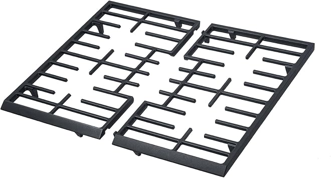 W10620480 Stove Grates Replacement Parts for Whirlpool Gas Stove Top Burner Grate Cast Iron Whirlpool WFG505M0BS0 WFG320M0BW0 WFG320M0BS3 Stovetop Range Surface Burner Oven Cooktop Grates 1 Pack