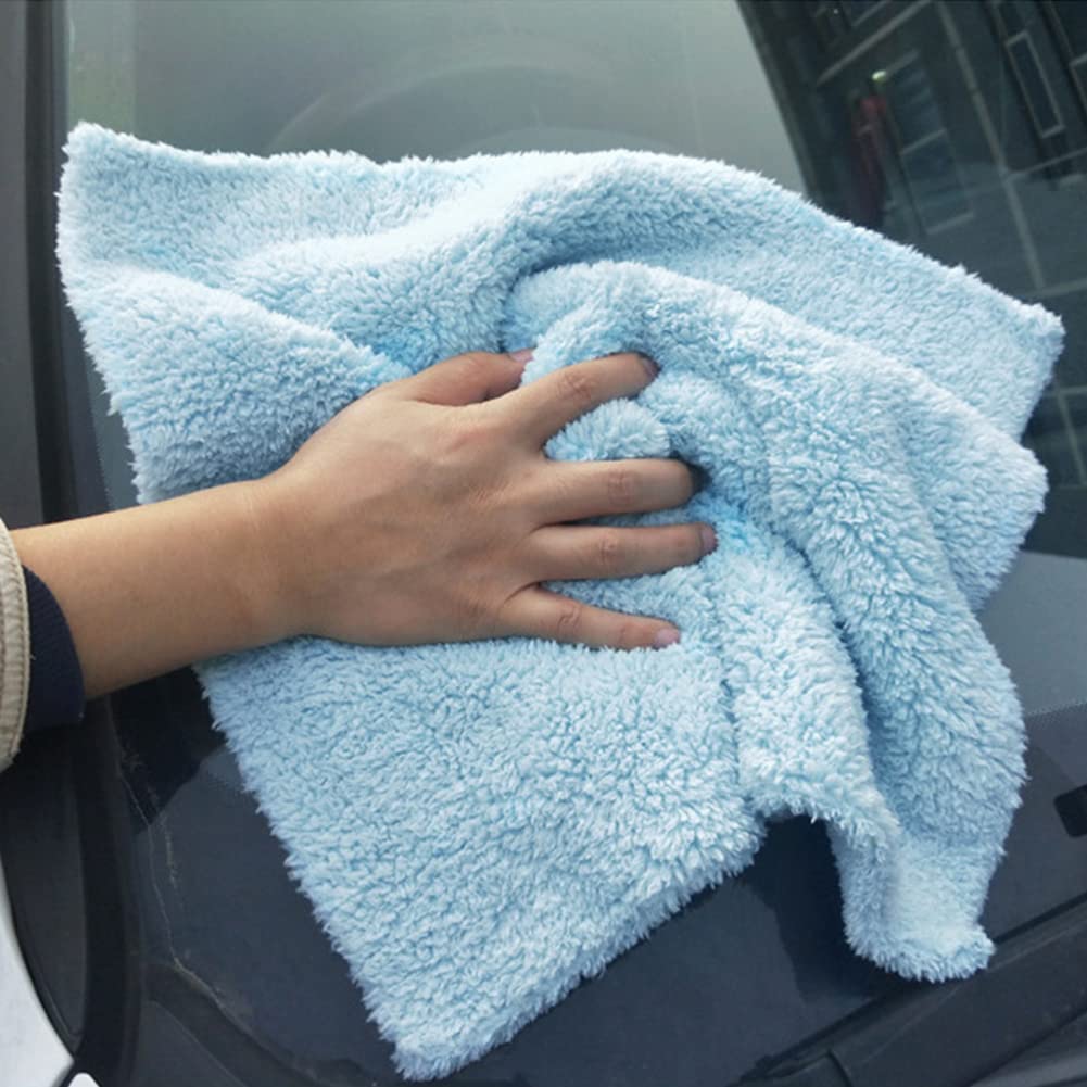 Asciugamani Da Bagno Ad Asciugatura Rapida - 2 Pezzi, 40x40 Cm, Super Assorbenti Per Auto E Casa - Foto 5