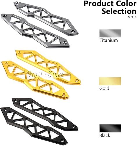 Miniatura 6 de Kit de soporte de parabrisas de motocicleta para Yamaha X-MAX 300 X-MAX300 XMAX 300 XMAX300 XMAX300 2023 2024 (titanio)