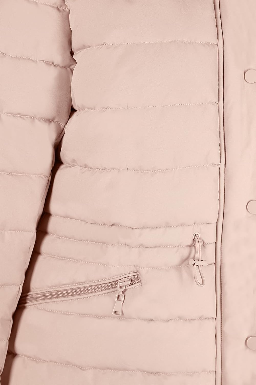 BodiLove Women's Fur Hooded Thickened Jacket with Fleece Lining - Image 4