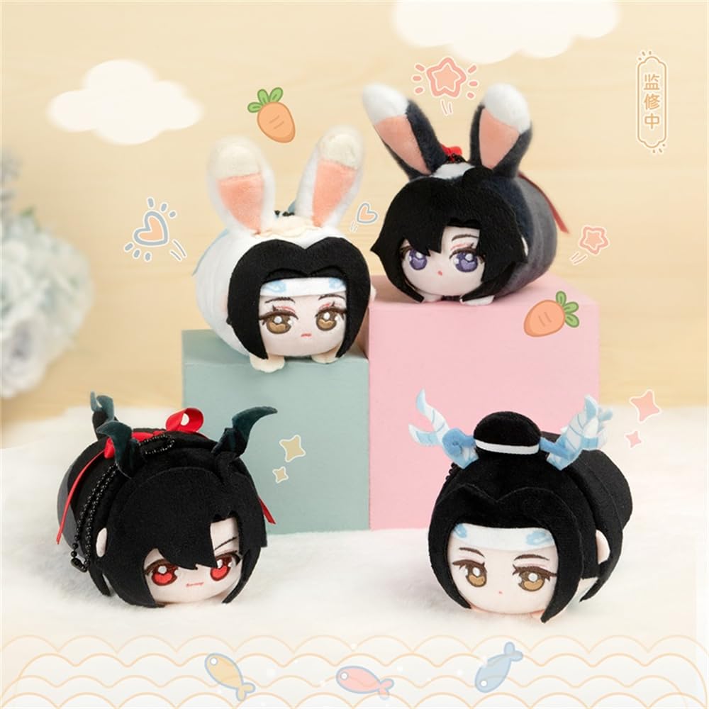 魔道祖師 ぬいぐるみ 12cm 魔道祖師アニメ ぬいぐるみキーホルダー 藍忘機 6月仮予約 魔道