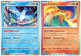 lavados karte Zustand: Near Mint Holo Arktos & Lavados Set 144/146/165 151  Articuno & Moltres Deutsch