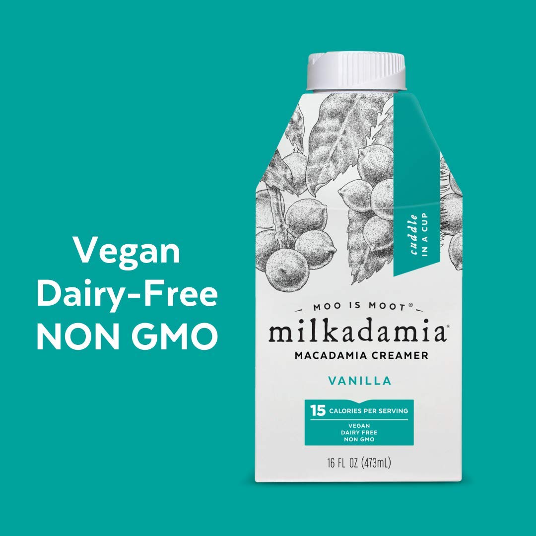 Amazon.com: MILKADAMIA Creamer Macadamia Vanilla, 16 FZ : Grocery