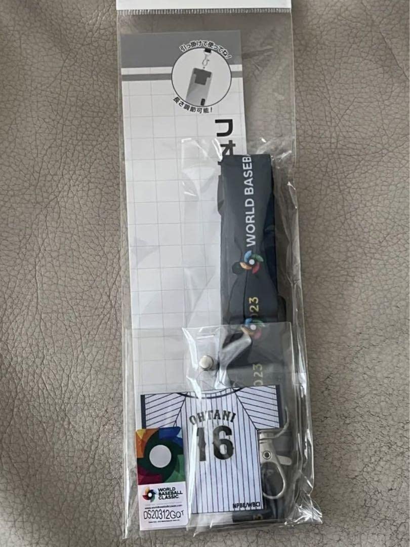 WBC*グッズ　フォンタブ&ショルダーストラップ（大谷翔平選手） WBC*グッズ フォンタブ&ショルダーストラップ（大谷翔平選手