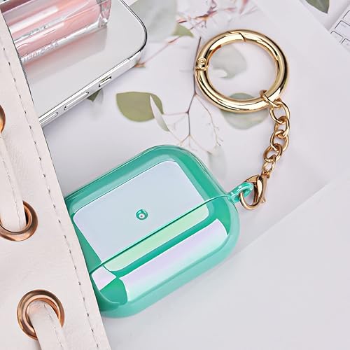 Miniatura 6 de VISOOM Funda para Airpods Pro de 2ª generación – Airpods Pro 2 fundas con cordón para mujer, funda protectora de policarbonato duro para iPod Pro 2,