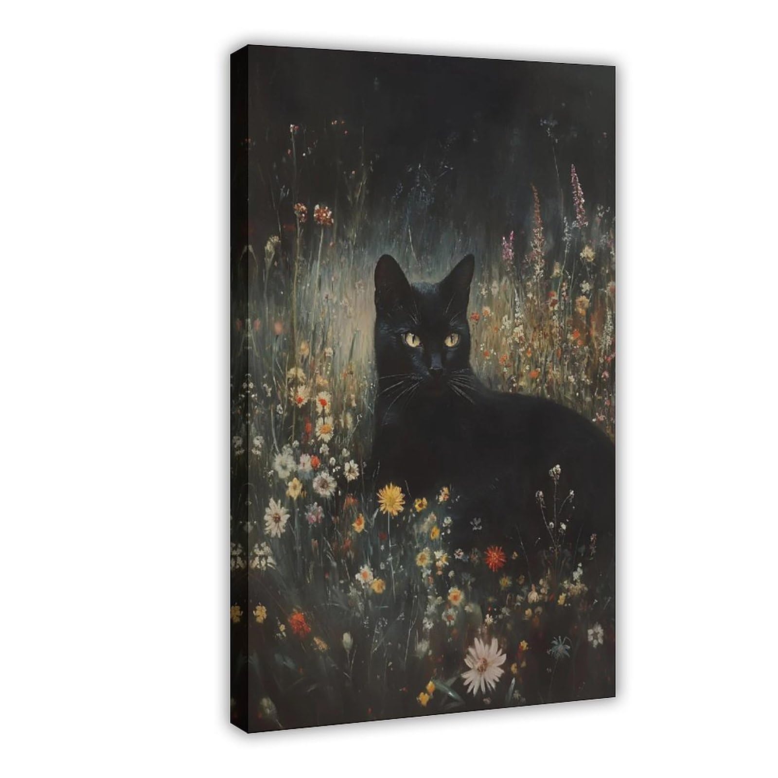 Bareronor Moody Cottagecore Poster (2) Canvas Poster Bedroom Decor Landscape Office Room Decor Gift 8" L X 12" W