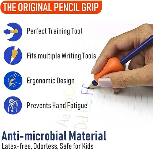 Miniatura 8 de The Pencil Grip Original Ayuda universal ergonómica para escribir para zurdos y diestros Original