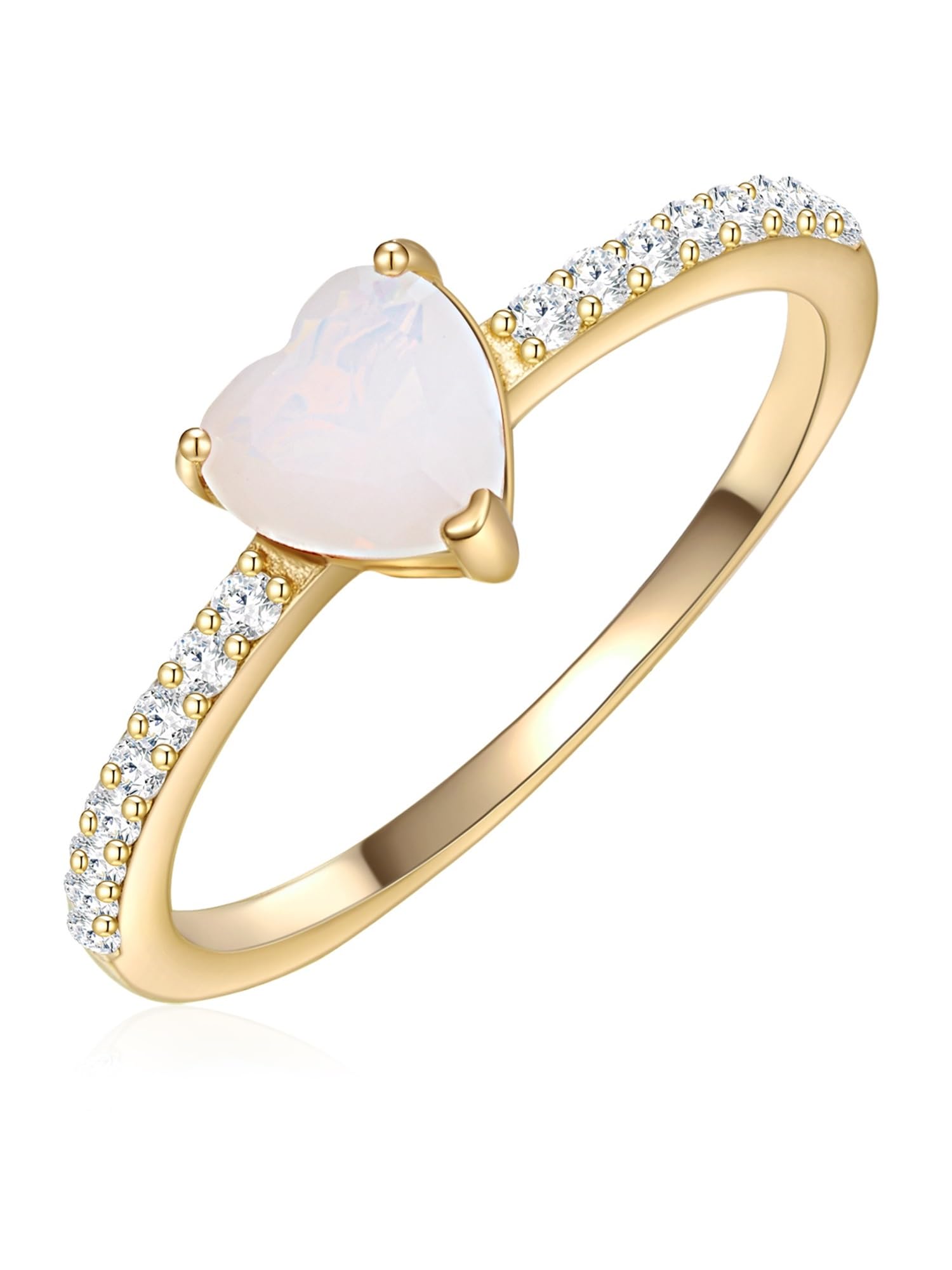 GLANZSTÜCKE MÜNCHEN Damen Ring 925/- Sterling Silber gelbgold