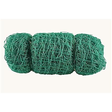 100x15 Ft Anti-Bird Net (1500 Sq Ft) UV-Stabilized with 30Pcs Clips & 30 pcs Cable tie Camping Net (Green)