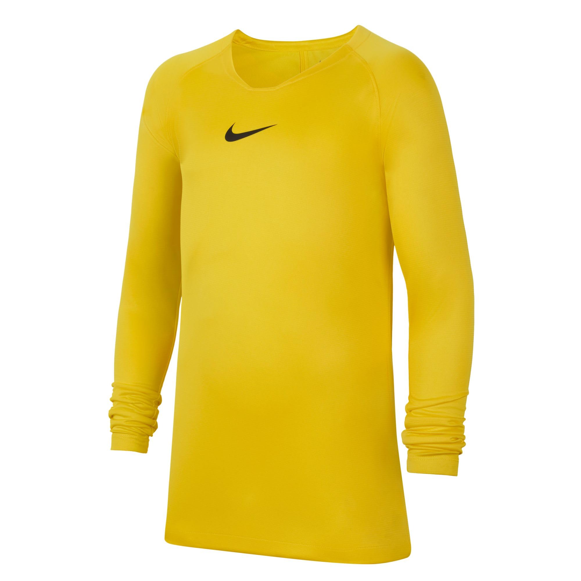 Nike Park 1st Layer Langarmtrikot für Kinder – Tour Yellow/Black, XL EU