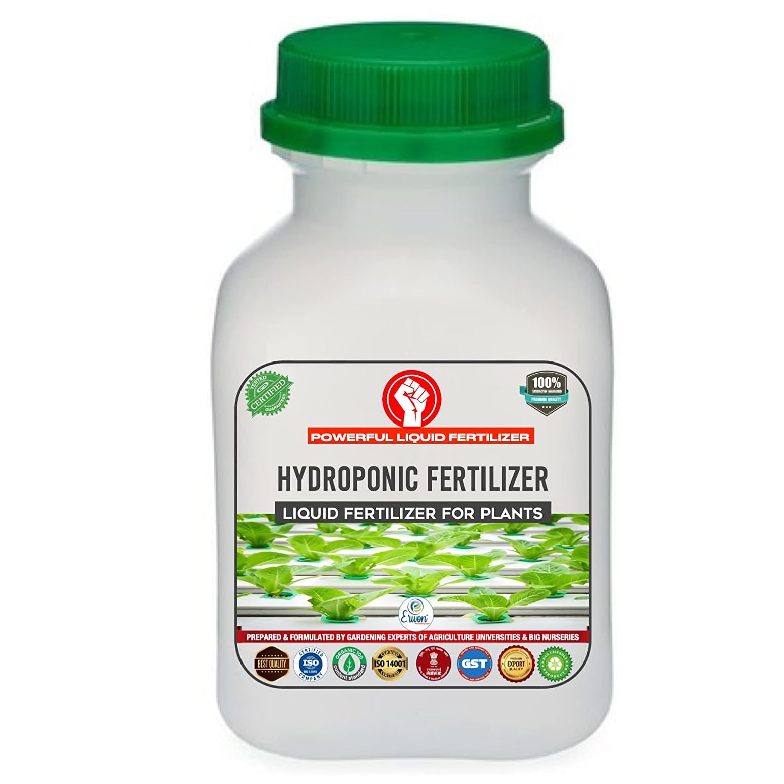 Erwon ® Liquid Fertilizer for Hydroponic plants, Essential all nutrients for the overall growth of Hydroponic plants. (250 ml)-picture-24