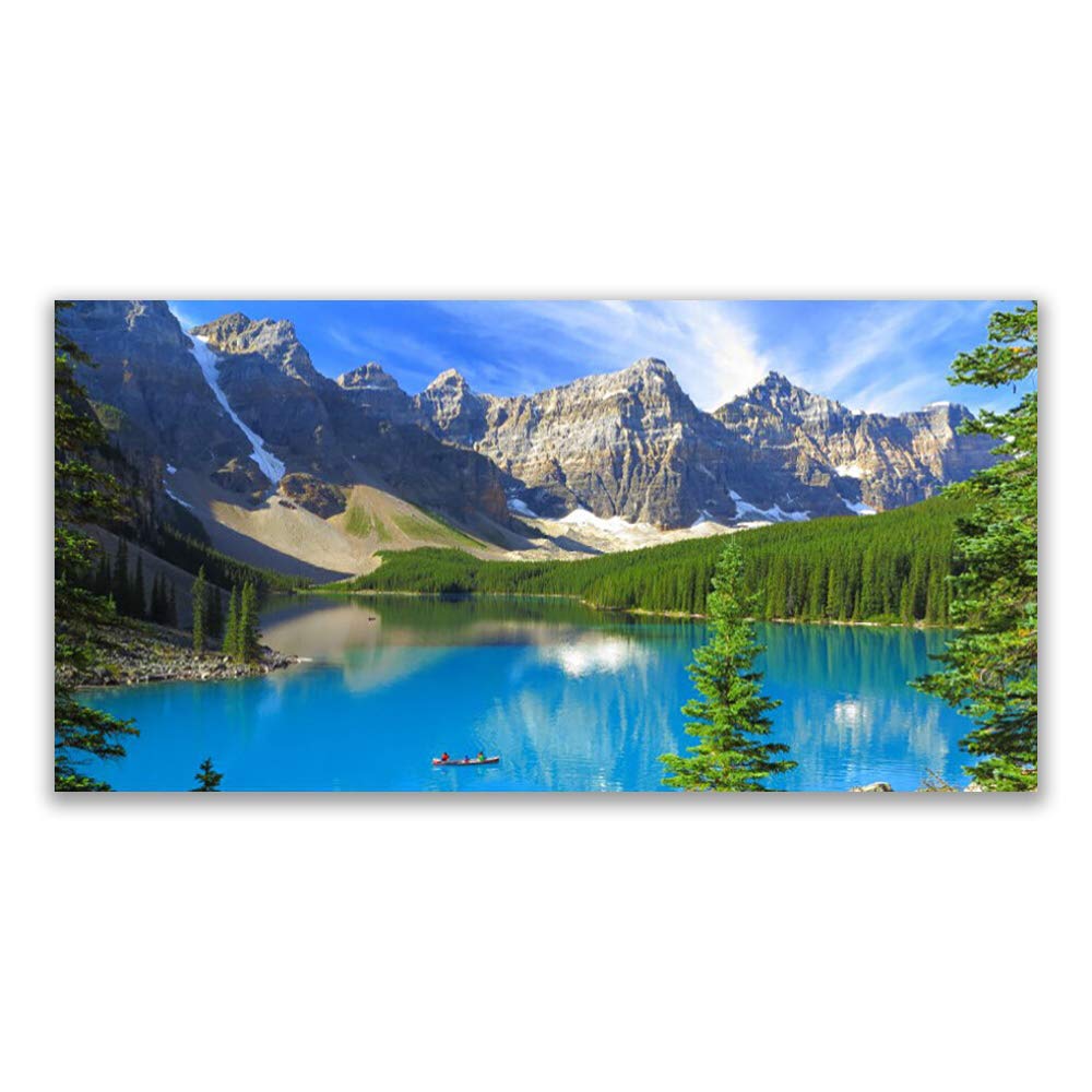 Toile imprimée grand format paysage de montagne Tulup pour salon moderne et cosy