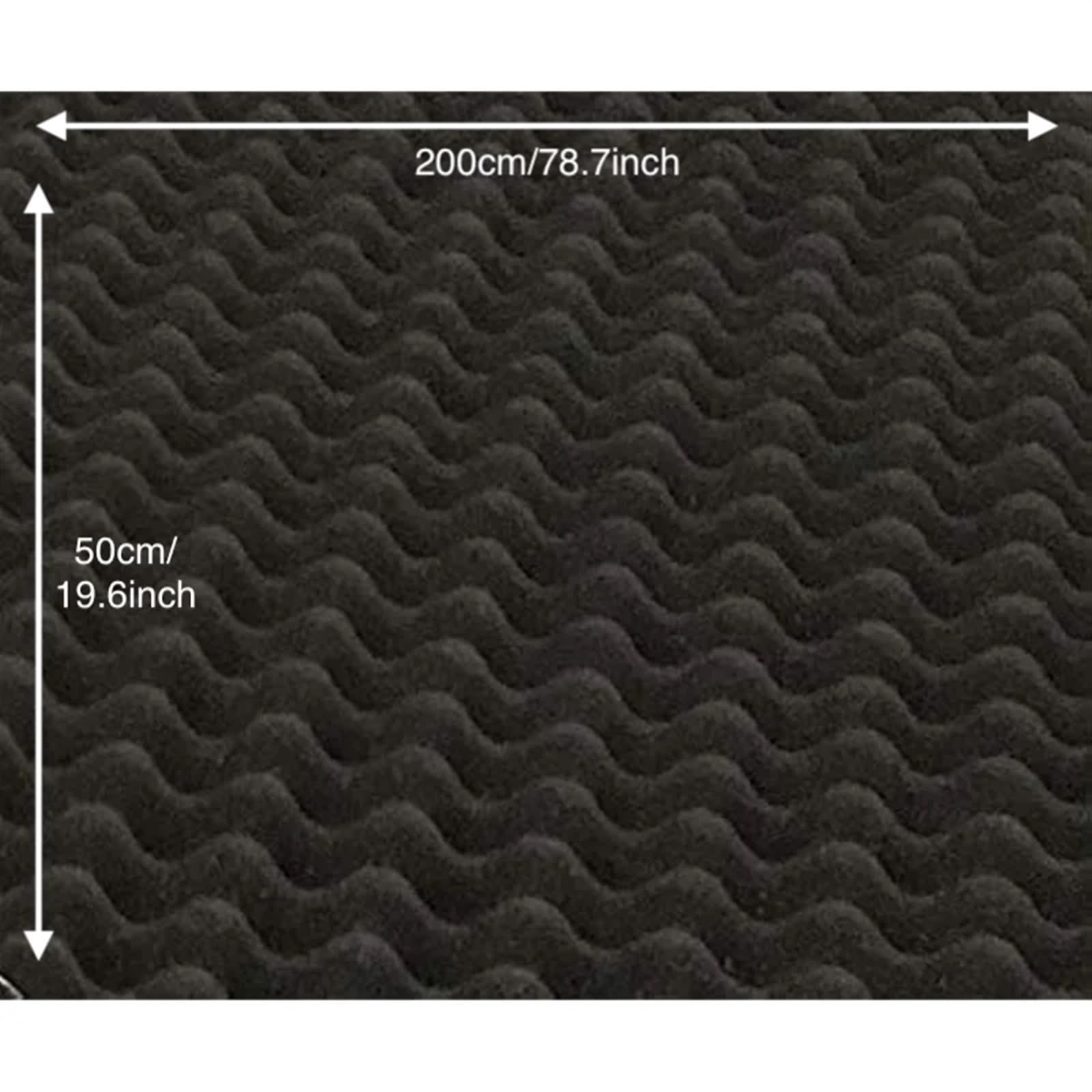 Samoprzylepna pianka akustyczna o wysokiej gęstości pudełko na jajka panel studio pianka czarna dźwiękoszczelna płyta ścienna (50 x 500 cm)