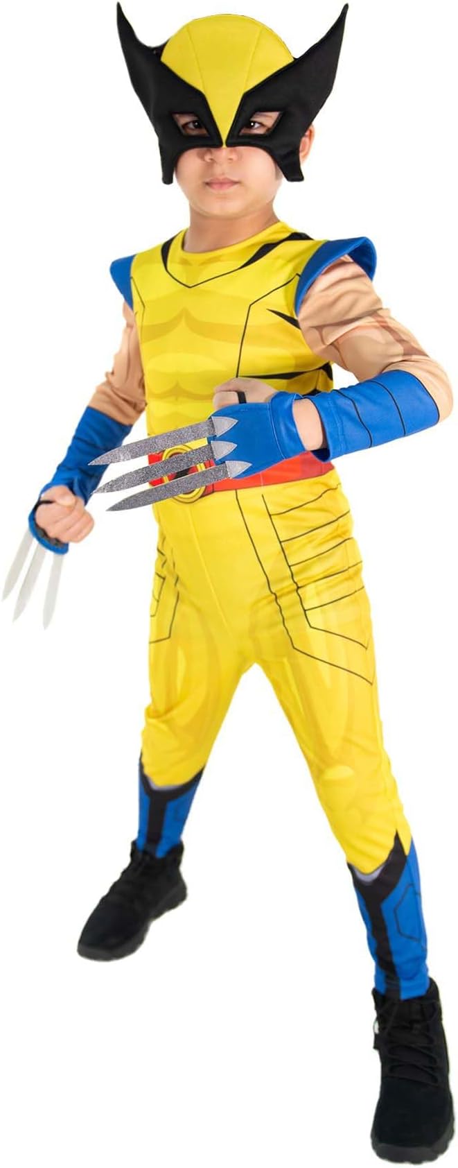 Party Centre Marvel Avengers X-Men Wolverine Classic Costume, 5-6 years