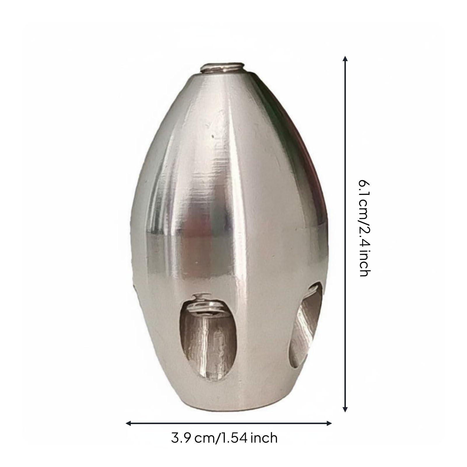 Gralara Tête de Débouchage de Tuyau Résistant à l'abrasion Buse Égouts Acier Inoxydable Tuyau Débouchage Haute Pression, Filetage Intérieur 3/8, 70 L/Min