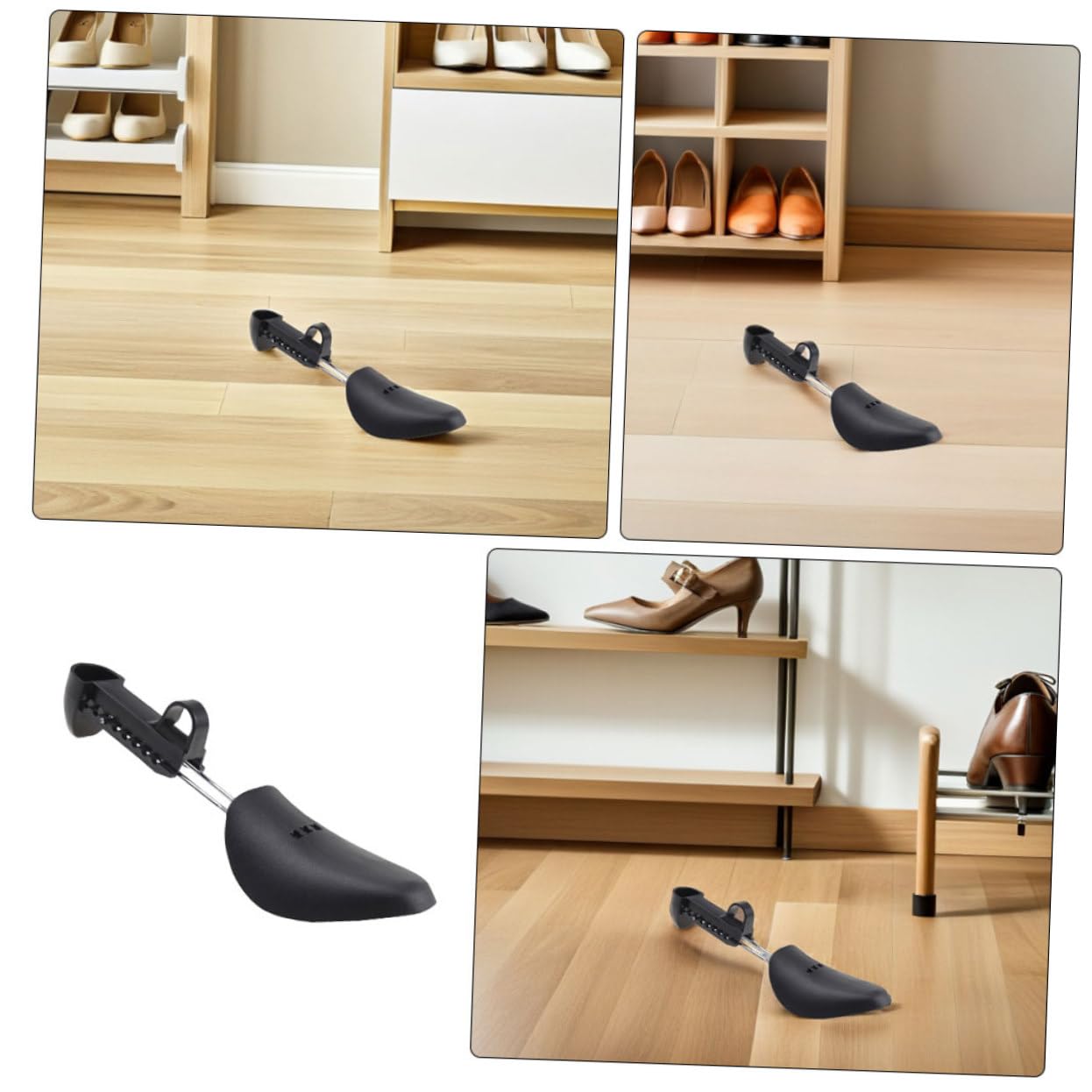 Hormas Ajustables para Zapatos Hombres y Mujeres Soporte Plástico y Resistente Deformaciones Portátil para Zapatillas y Botas