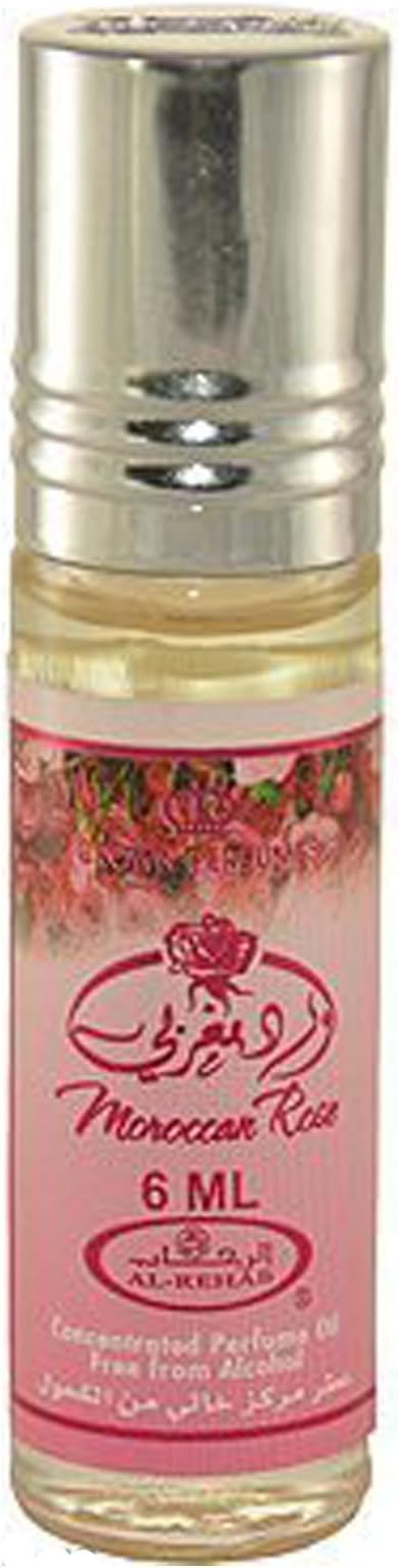 Al Rehab MOROCCAN ROSE Top Quality Fragrance Oil, 6ml
