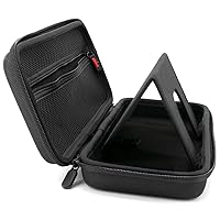 Vista 7 de Rog Ally Handheld Case, EVA Waterproof Hard Shell Protective Travel Case with Inner Transformable Game Console Stand, Flannel Soft Lining, Double