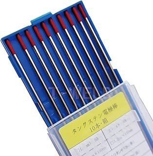 TIG 溶接用 タングステン電極棒 トリタン WT20 線径：2.4mm 10本 長さ150mm