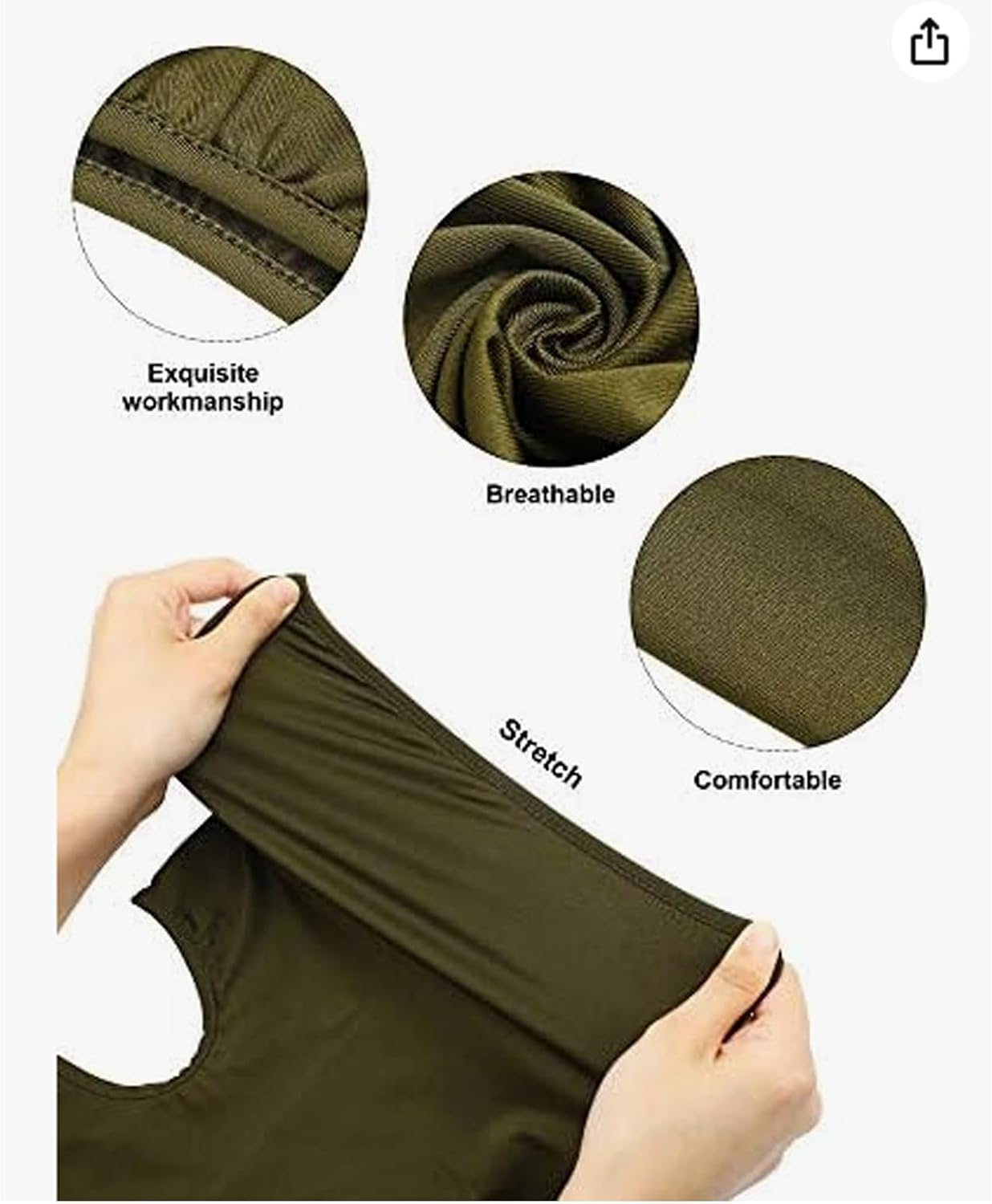 3 Pieces Full Face Cover Winter Warm Fleece Balaclava Face Mask, Soft Winter Ski Mask for Men Women Cold Weather - Image 2