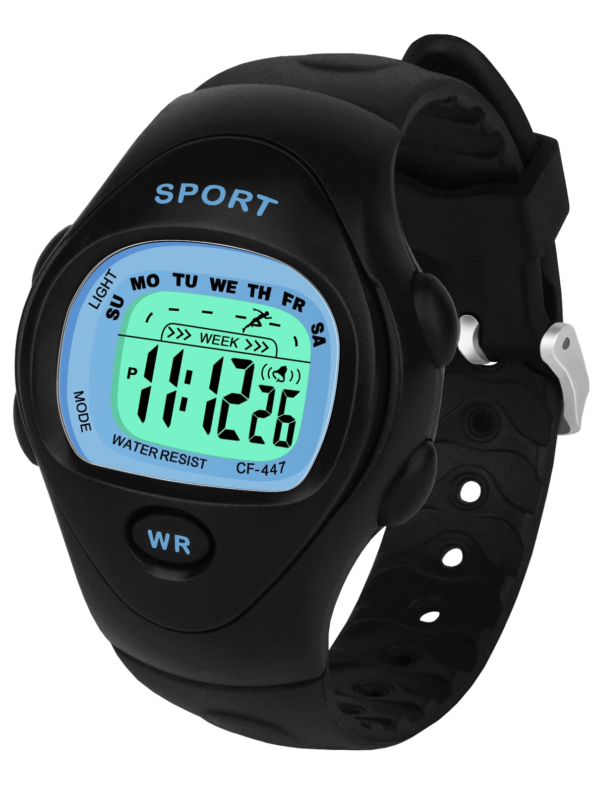 SOCICOKids Digital Watches for Girls Boys Aged 3-10, Childrens Outdoor Sports Waterproof Watch with Led Light,Alarm Clock, Stopwatch, 12/24H for Kids Great GiftsGlobal Recycled StandardGlobal Recycled StandardGlobal Recycled Standard