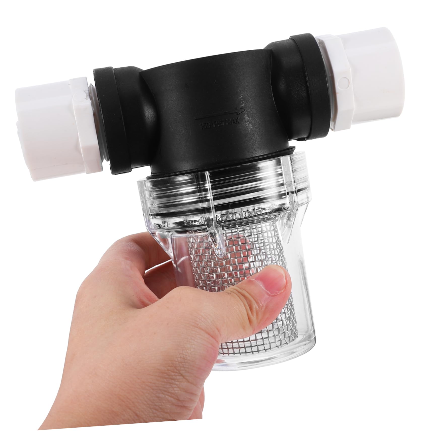 ULTECHNOVO 4pezzi Filtro Per Giardino Portatile Filtrazione Per Irrigazione e Potabile Rete Mesh Per Impianti e Breeding Farm Facile Da Installare e Utilizzare