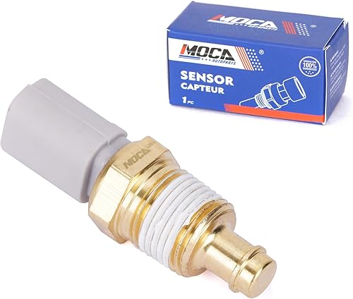 Sensor de temperatura del refrigerante MOCA compatible 2011-2021 para Chrysler 300 3.6L, 2012-2022 para Dodge Charger 6.4L, 2008-2023 para Jeep