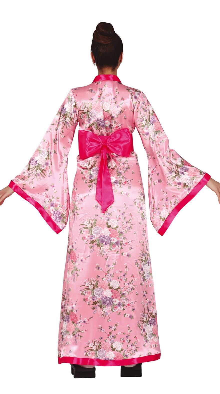 Guirca Women's Floral Printed Kimono Pink, 14 - 16 (L) - Image 3