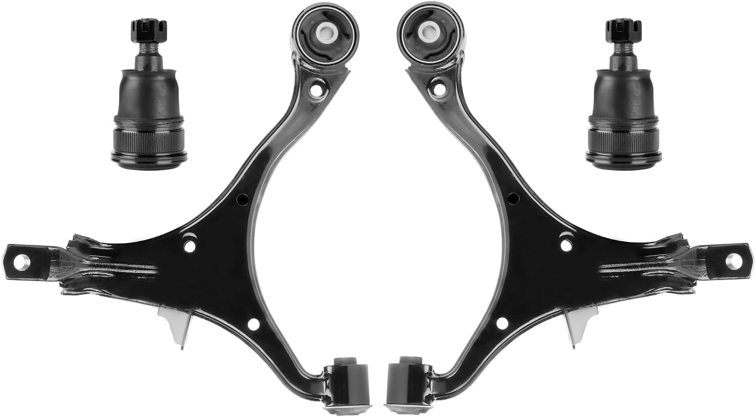 Front Lower Control Arm Driver & Passenger Side + Ball Joints Fit for Honda CR-V 2002 2003 2004 2005 2006-4pc Set Suspension Kit