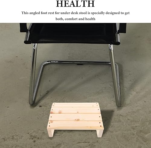 Miniatura 5 de Taburete de pie para debajo del escritorio, reposapiés para debajo del escritorio, reposapiés de oficina, reposapiés, cojín de descanso para pies,