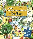 Mein -Wimmelbuch - Im Zoo: Mit 5 Puzzle-Bildern mit jeweils 12 Teilen (Mein Puzzle-Wimmelbuch)