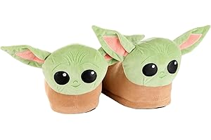 Star Wars The Mandalorian Grogu Slipper for Adults: Yoda-Like Comfort for Your Feet