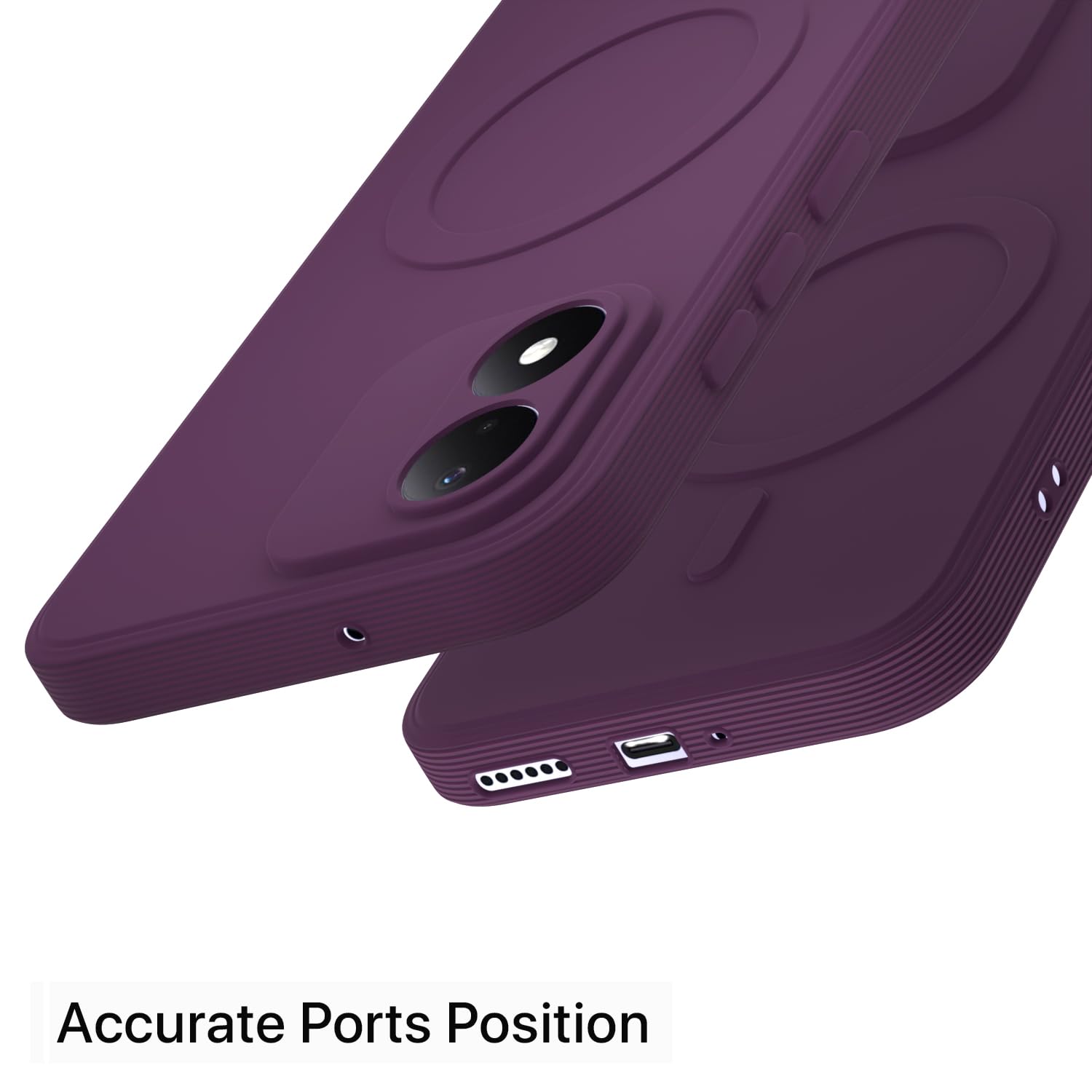 Redmi Note 17 5G Case - Purple Silicone Cover -4 Redmi Note 17 5G Case - Purple Silicone Cover -4