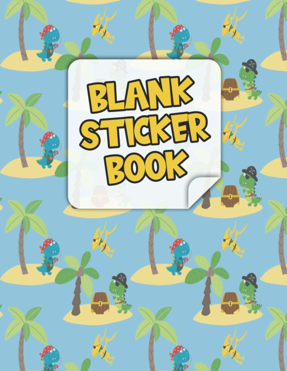 Blank Sticker Book: Sticker Collecting Album for Kids