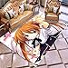 Totots Irina Shidou Salon Canapé Tapis High School DXD 3D Tapis imprimé Polyester Fibre Tapis Anime Home Decor Tapis Enfants Mat Mat Moderne Simple Square Coffee Table Table Cafetière