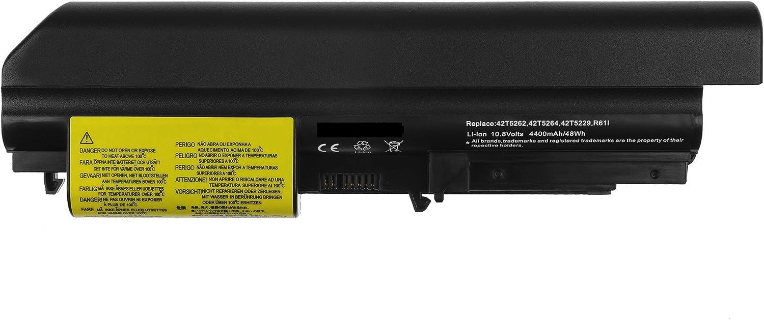 Wefly 42T5225 Laptop Battery Compatible for Lenovo IBM ThinkPad T61 T400 R61 R61i R400 Laptop Battery (B0CGJJWXZQ) Amazon Price History, Amazon Price Tracker