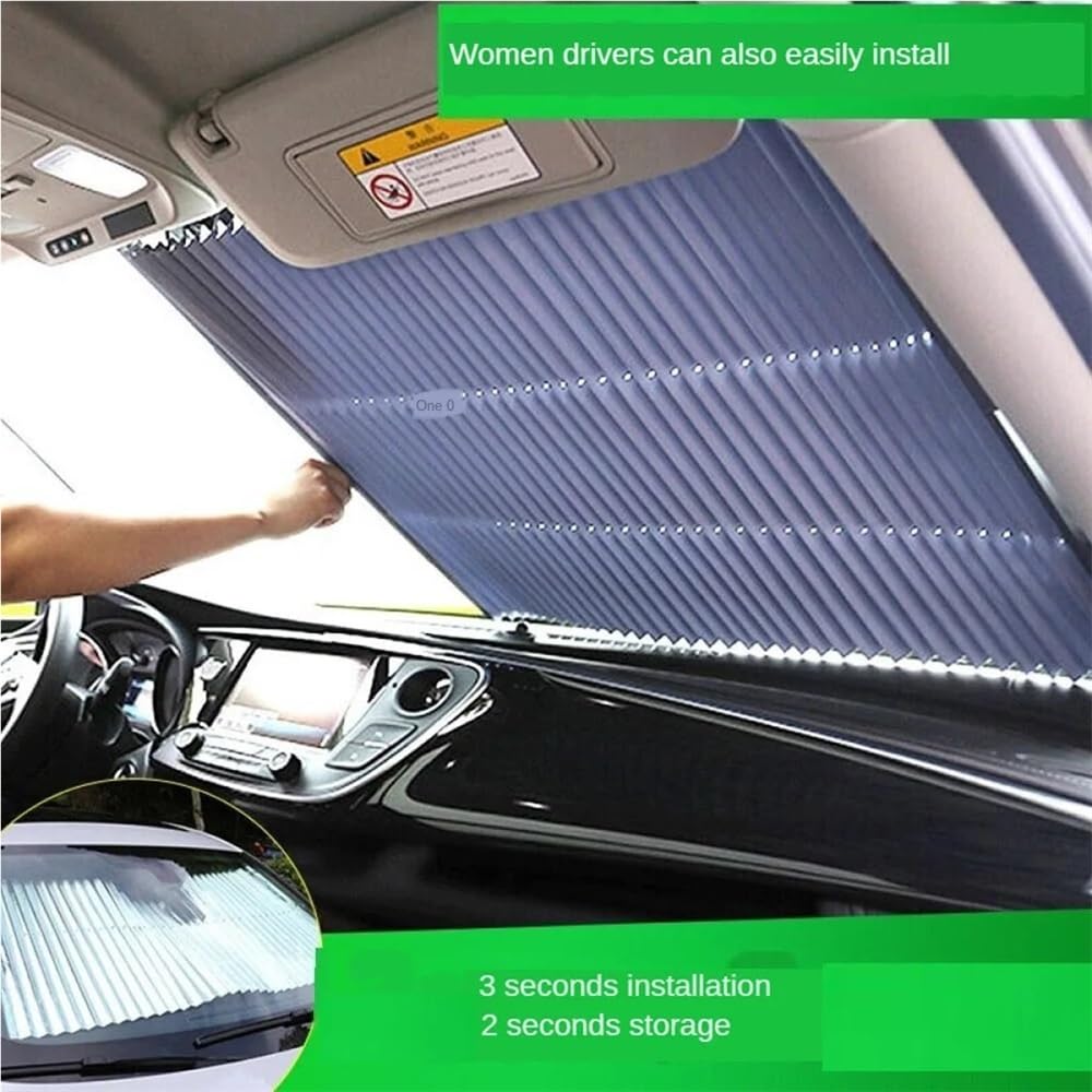 Protección Solar para Parabrisas Coche, Antiprotección para