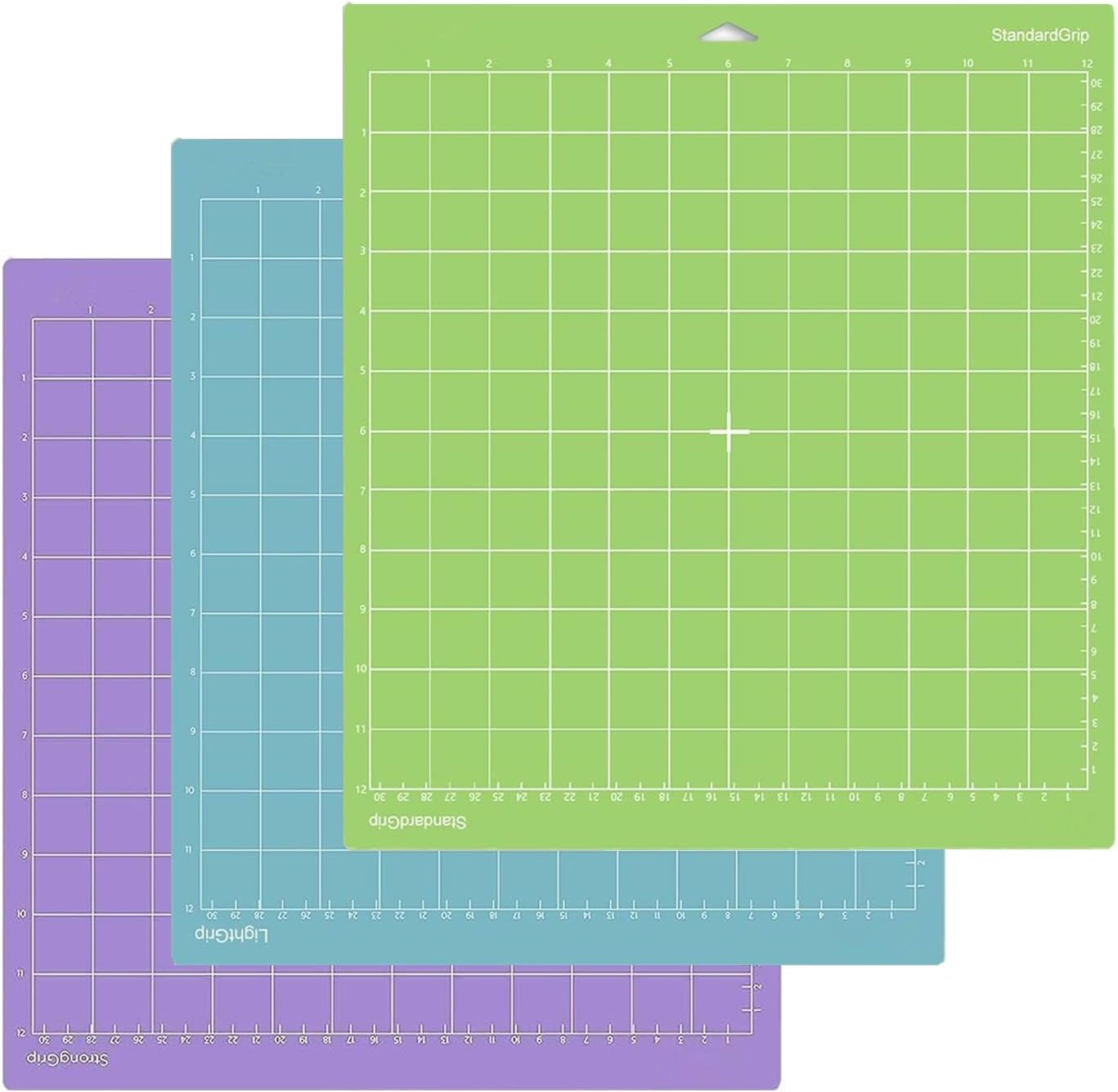 [3 Pack] Cutting Mat (12×12 Inch) for Cricut Maker and Cricut Explore