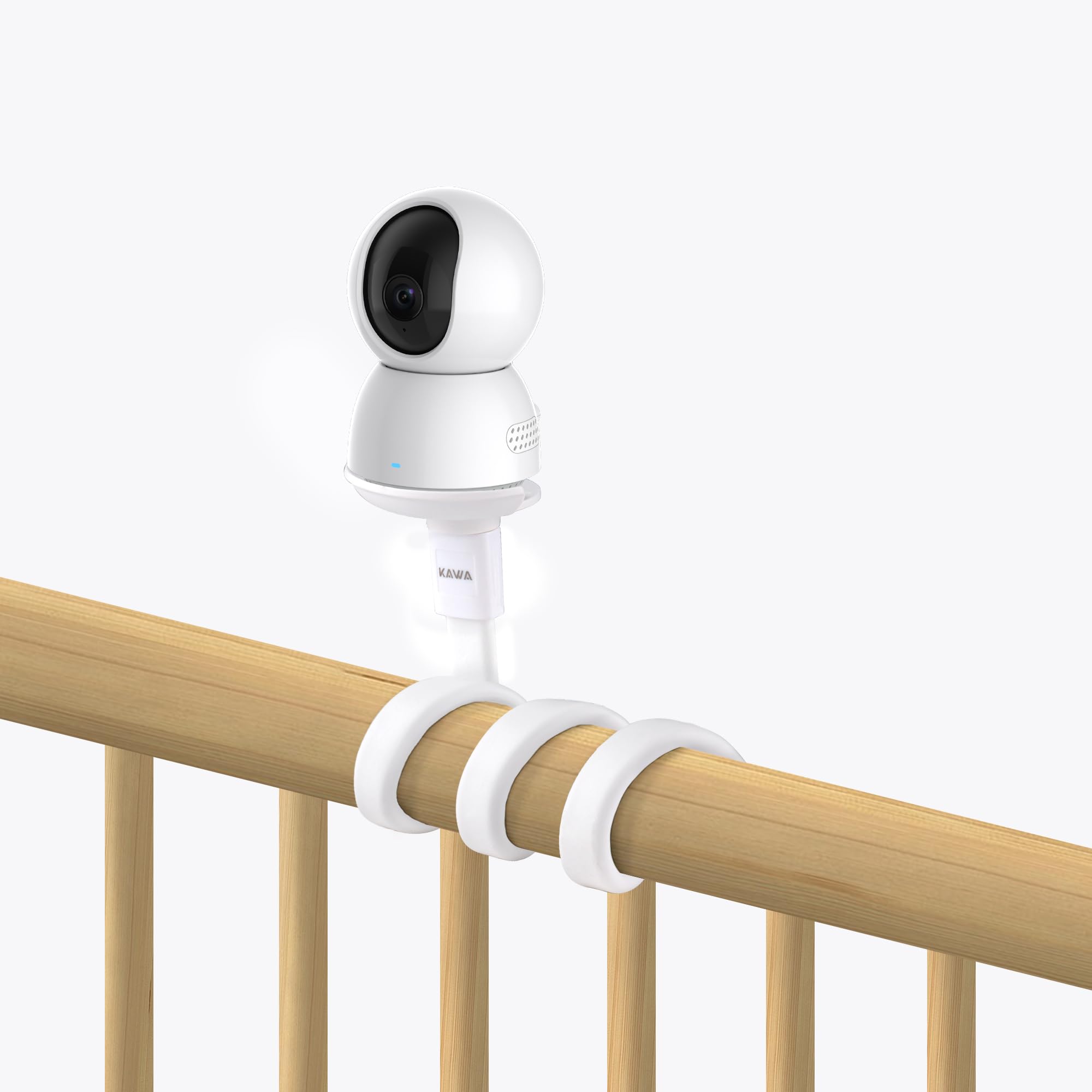 Supporto per videocamera per bambini, supporto per baby shower, universale, supporto per telecamera di sicurezza flessibile, supporto per baby monitor regolabile senza perforazione per baby monitor