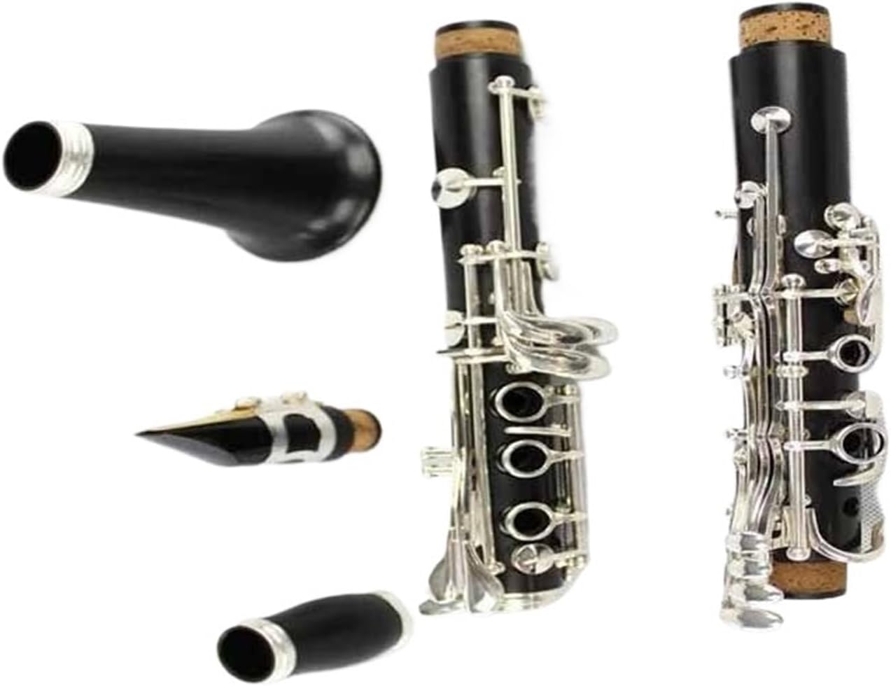 20 Key Clarinet Instrument Ebony Bakelite Material Professional