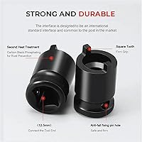 Vista 3 de Llave de enchufe de amoladora angular funda de llave eléctrica manual para llaves de impacto y trinquete modelos aplicables de amoladora angular