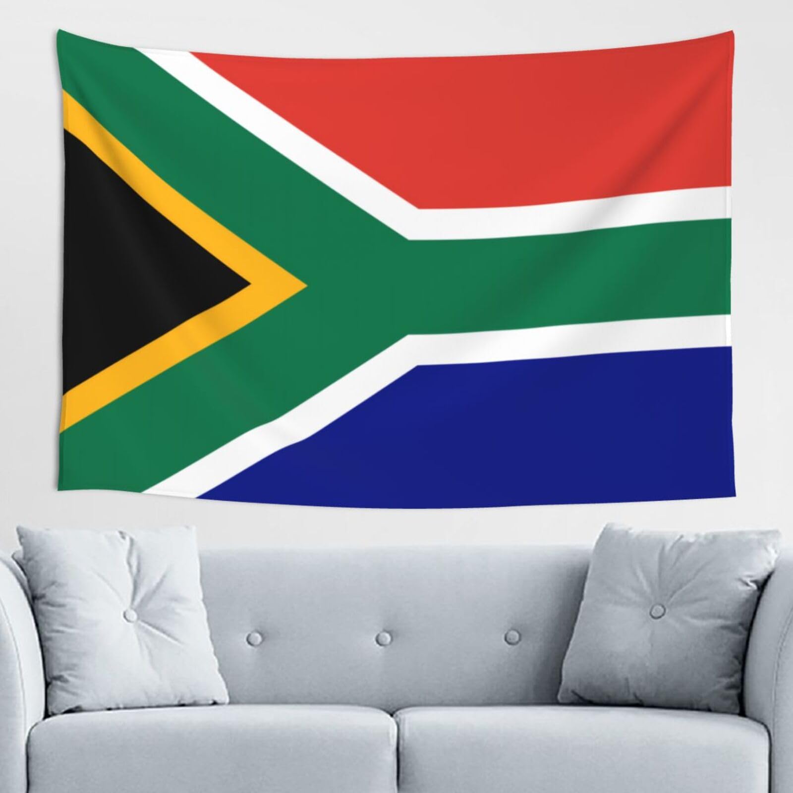 ZZYYDS South African flag Wall Decor Tapestry 60x40in, Wall Hanging, Home Decor, Dorm Decor, Porch Tapestry, etc.