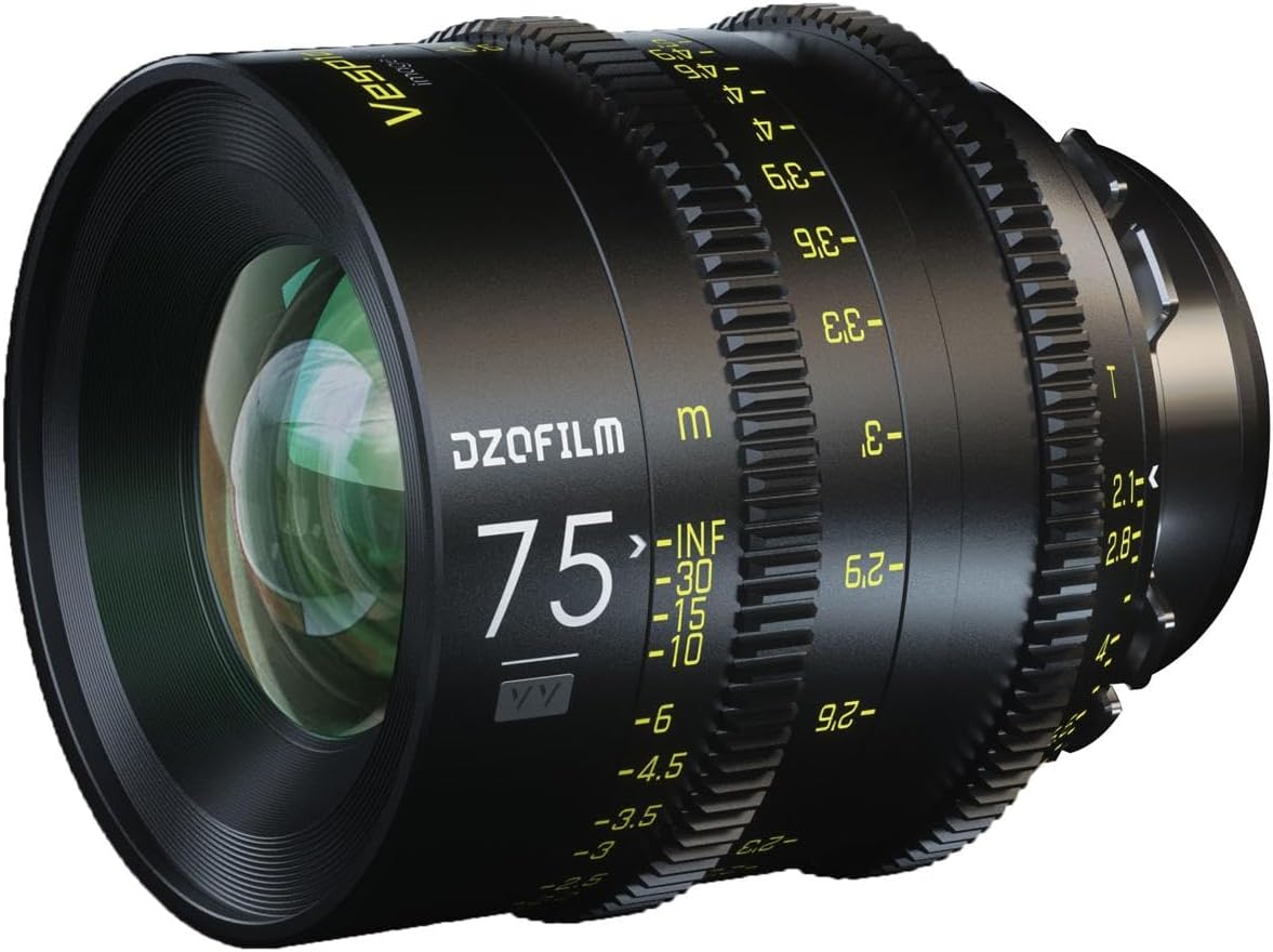 DZOFILM Vespid Prime 75mm T2.1 Cinema Lens for PL Mount