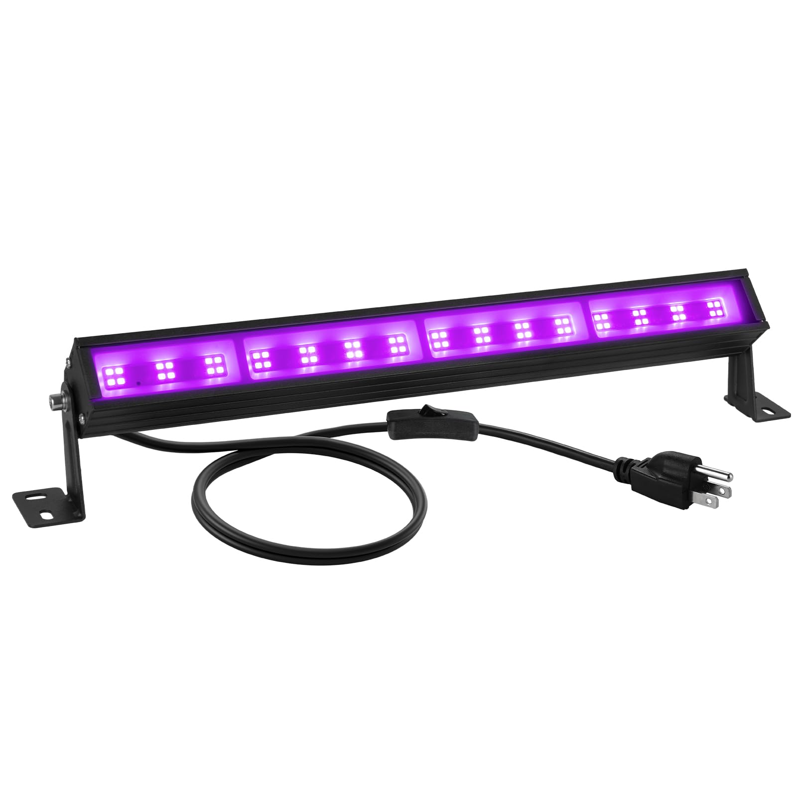 1 Pack 38W LED Black Light Bar, Blacklight Bar for Glow Party