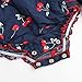 Baby Girls 2pcs Sets Cotton Ruffles Romper Outfits Clothes (L:24Months, Navy Cherry)