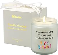 Vista 22 de Decoraciones de otoño para el hogar, velas de otoño, regalos para mujeres, velas perfumadas de cera de soja natural para la mañana de otoño