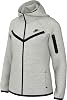 Nike Sportswear Tech Fleece Sudadera con Cierre para Niñas (HV8695-013, Gris Claro/Mezcla/Negro/Negro) Talla XS 1